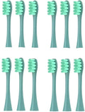 8/12/16Pcs Electric Toothbrush Replacement Brush HeadsCompatible for Oclean X/One/Air 2/ SE/X PRO/ Z1/ F1(12 Pcs Green)