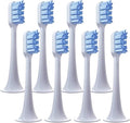 8pcs Replacement Toothbrush Heads for Electric Teeth Brush(8 Blue)
