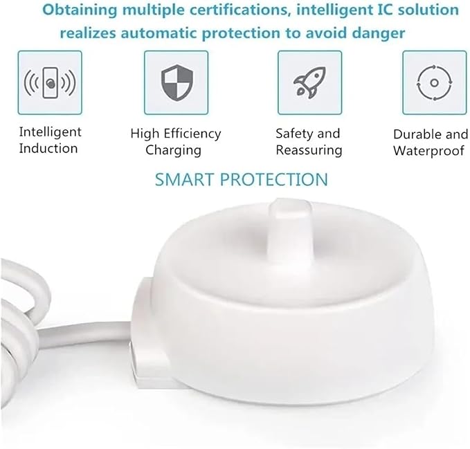 USB Electric Toothbrush Charging DockCompatible For BraunCompatible For Oral B Series D12 D20 D16 USB Travel Charger Toothbrush Charging Stand 3757
