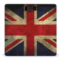 Digital Bathroom Scale for Body Weight Scale with Bright LCD Display High Accuracy Step-On Technology Auto On/Off British Flag Digital Scales 400 Lbs /180kg