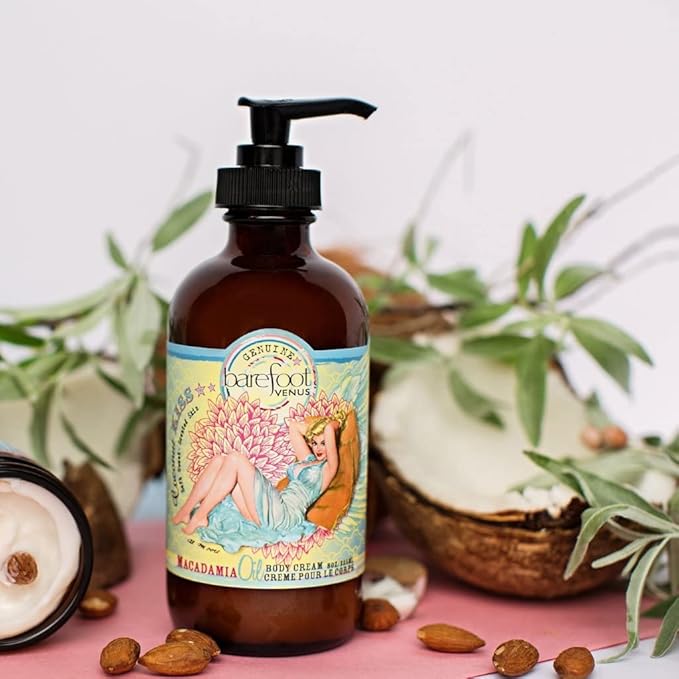 Barefoot Venus Coconut Kiss Creamy Cleansing Wash and Body Cream Bundle