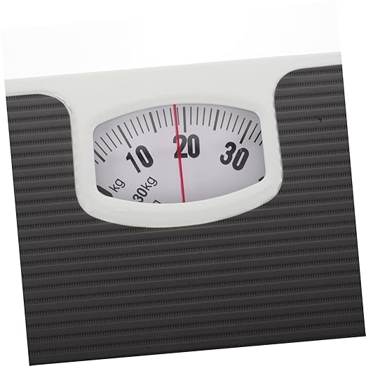 Accurate Mechanical Scale Portable Analog Design for Home Use and Stylish Bath Scale for Weight Tracking No Batteries Required