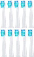 10 Pcs/Pack Replacement Brush HeadsCompatible for Seago Electric Toothbrush Bristle Refill Tooth Cleaning(10pcs White)