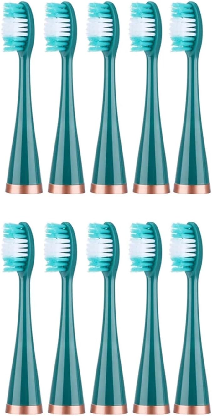 Ultrasonic Electric Toothbrush Heads Replacement Brush(Brown)