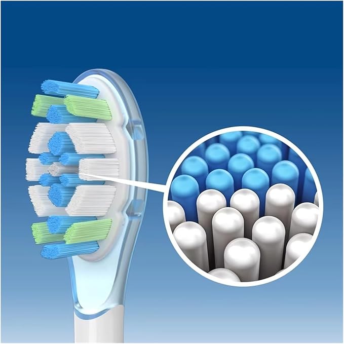 Practical Replacement Heads Fit MES610 MES609 Daily Cleaning(Blue)
