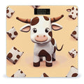 Cute Cow Bathroom ScaleHighly Accurate Digital Weighing Machine for People Bright LED Display Weight Scale for The Aldult Home Use