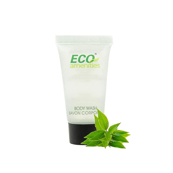 ECO AMENITIES Travel size 0.75oz hotel body wash bulk Clear 288 Count