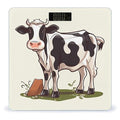 Dairy Cow Bathroom Scale for Body Weight 400 Lb Weight Scale with High Precision Sensors Tempered Glass Highly Accurate Digital Weighing Machine for People