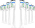 12pccs Toothbrush Compatible for X3Pro / X3U X5 V1 V2 X1 Brush Compatible for Teeth Oral Hygiene(Black B)