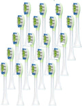 9Models Toothbrush HeadCompatible for Philips Sonicare HX3/HX6/HX9 Series Models(20pcs 904-W)