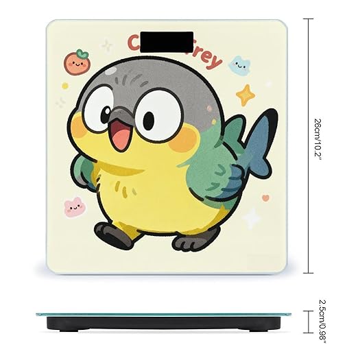 Chauffrey Smart Scale for Body Weight Digital Bathroom Scale Toughened Glass Weight Scale with Large LCD Backlight Display High Precision Scales Weighing Machine
