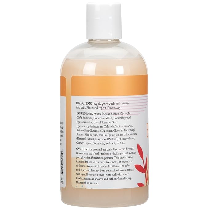 Ginger Lily Farms Botanicals Nourishing Body Wash Coco Mango 100% Vegan &amp Cruelty-Free Coconut Mango Scent 12 Fl Oz (Pack of 6)