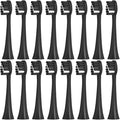 Toothbrush Replacement HeadsCompatible for 2725/S2/S5/SX/SG972 Y7 Brush Nozzle 32 Pcs(32Black)