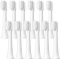 Replacement Brush HeadsCompatibility for XIAOMI MIJIA T100 Toothbrush Vacuum(T100-WH-12PCS)