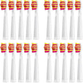 Replacement Electric Toothbrush Head Bristle Brush Refill Compatible with Fairywill FW-D1/FW-D3/FW-D7 Toothbrush Refills(20 PCS PK)