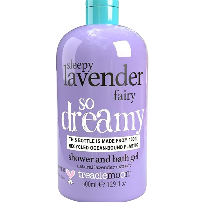 Sleepy Lavender Fairy Shower Gel Bath Body Wash Paraben Free Vegan 500ml