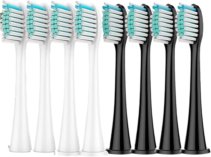 4Pcs Electric Toothbrush Head Replaceable Sonic HeadCompatible for Philips Sonicare's Brush(White 20pcs)