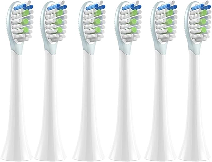 Replacement Toothbrush Heads for Compatible for All Series X3U/X3pro/X3S/D5/D2 Sonic Electric Soft Bristle Nozzle(6baojiao)