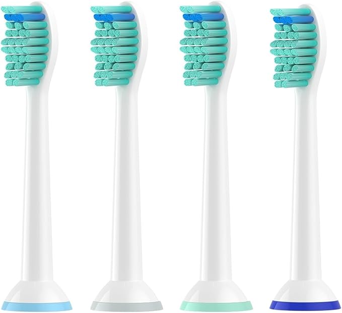 Toothbrush Replacement Heads Soft Bristles Nozzles Tooth Brush(4pcs)
