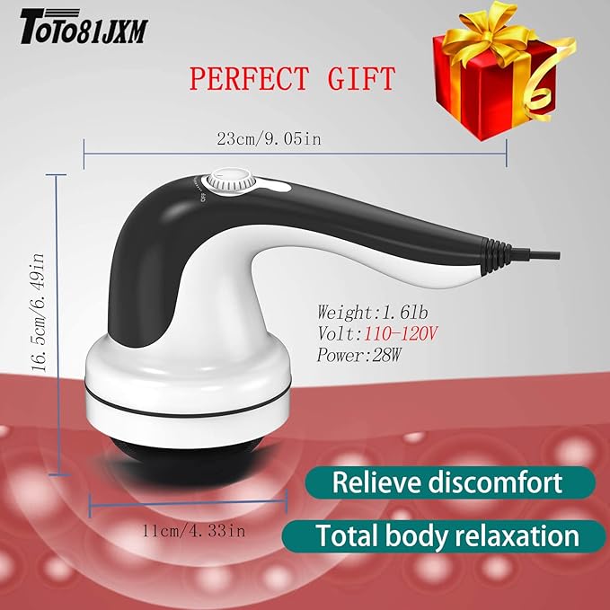 Cellulite MassagerBody Sculpting Machine for Stomach FatHandheld Cellulite Remover for Sculpt BellyThighButtVibrating Massager for Deep Tissue &amp Lymphatic DrainageSuitable for Women Man at H