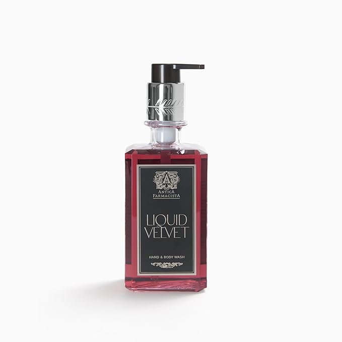 Antica Farmacista Hand &amp Body Wash - Luxury Nourishing Body Wash - Hydrating Hand Cleansing Wash - Bath &amp Body Gift - Liquid Velvet 10 fl oz