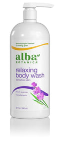 Alba Botanica Very Emollient Body Wash French Lavender 32 Oz