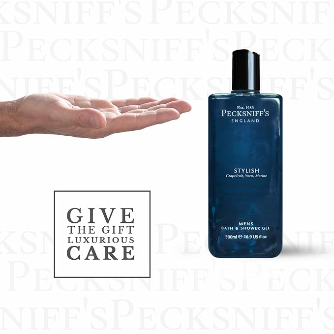 Pecksniff's Men's Luxurious Moisturizing Bath &amp Shower Gel (Stylish)