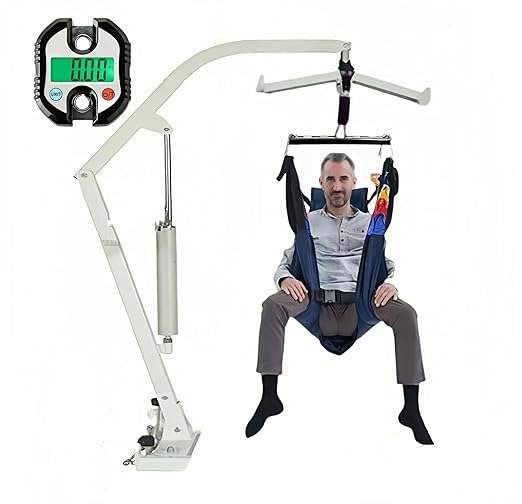 Simple and Fast Hoyer Lift Patient Weight Scale Wheelchair Scales for Home Use Maximum Weight 330lb Hoyer Lift Scale