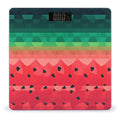 Gradient Watermelon Scale for Body Weight Highly Accurate Digital Bathroom Body Scale Digital Bathroom Scales for People Anti-Slip Large LCD Display Smart Scales