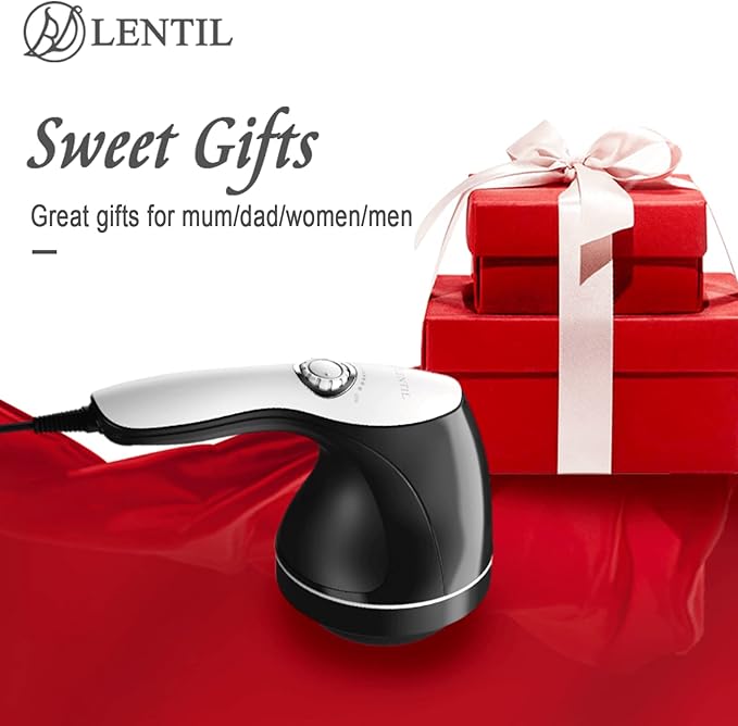 Cellulite Massager Handheld Body Sculpting Machine Massage Lymphatic Stomach Abdomen Arm Belly Fat with 8 Massage HeadsSuitable in Gym Office Home Travel Ideal Gifts for Women Man