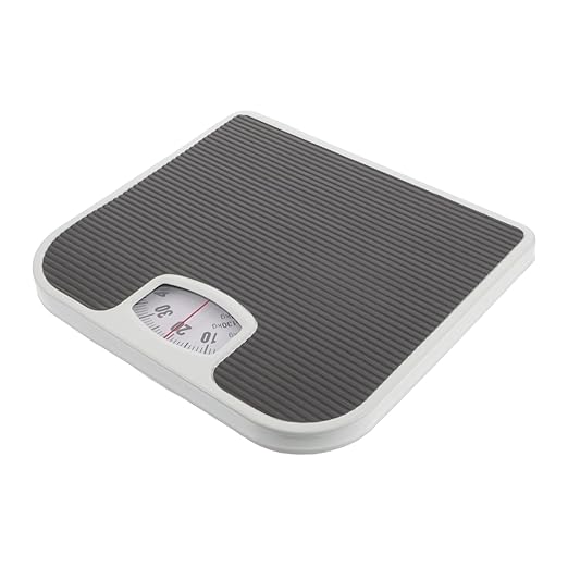 Accurate Mechanical Scale Portable Analog Design for Home Use and Stylish Bath Scale for Weight Tracking No Batteries Required