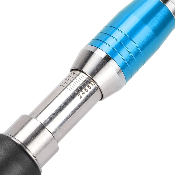 ZJchao Chiropractic Adjustment Tool 10 Levels Manual Single Head Spinal Massager Hand Back Massage Tool Gun Device Portable Chiropractic Adjustment Tool (Blue)