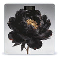 Black Peony Smart Scale for Body Weight Digital Bathroom Scale Toughened Glass Weight Scale with Large LCD Backlight Display High Precision Scales Weighing Machine