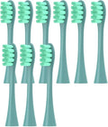 Replacemen Brush Heads Compatible for Oclean Flow/X Pro Elite/X Pro/F1 Sonic Electric Toothbrush Nozzle Soft Bristle(9 Green)