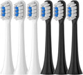 Pack Electric Toothbrush HeadsCompatible for Xiaomi Mijia T301 T302 T501 T501C Replacement Accessories(T301-302-WH3BK3)