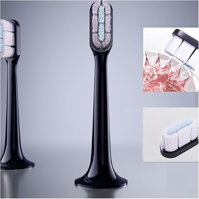 Compatible for Toothbrush Head T700 Sonic Electric Waterproof Soft Health Replacement Bristles 2/4/6Pcs(6pcs)