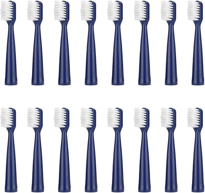 Replacement Toothbrush Heads Compatible for S12/ XM-806/ALY-HYS01W Electric(16BLUE)