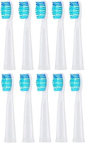 10 Pcs/Pack Replacement Brush HeadsCompatible for Toothbrush Bristle Refill Efficient Tooth Cleaning(10pcs White)