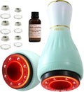 Electric Cupping Kit for Massage Therapy with Heat – Cellulite Massage Tool Lymphatic Drainage Massager Pain Relief for Back Neck &amp Shoulders – Moving &amp Static Cupping Set for Body Sculptin