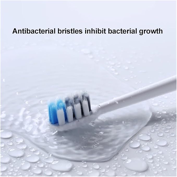 Brush Heads Compatible for Electric Toothbrush Sensitive Cleaning Version Sonic Bristle Nozzles(Sensitive 4 pcs)