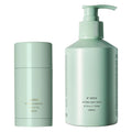 Corpus Nº Green Plant-Based Deodorant + Natural Body Wash Bundle | Vegan Cruelty-Free Non-Toxic Made in The USA