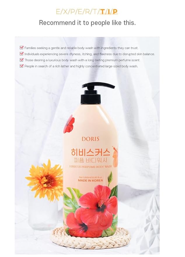 Doris Hibiscus Perfume Body wash
