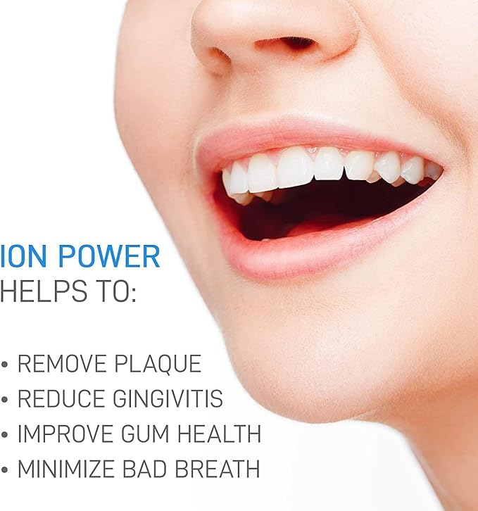 IONIC KISS IONPA DM Pink Compact Ionic Power Electric Toothbrush with Travel Cap Brushing Timer 2 Modes 2 Soft Extended Filament Brush Heads Made in Japan KISS You Outdoor DM-011PG