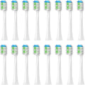 Replacement Toothbrush HeadsCompatible for Sarmocare S100 S200 S600 S700 S800 S900 S710 S820 S910 Electric(16pcs White)