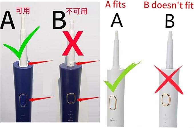Replacement Toothbrush Heads Compatible for Jianpai S12/HYUNDAI XM-806/ACA ALY-HYS01W/TSOP/Royalstar/INPHIC Electric Bristles(16pink)