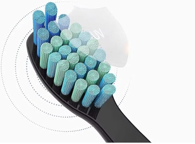 5/10 Pcs Replacement Brush Heads Compatible for Seago for Fairywill Electric Toothbrush Head Bristle Refill Tooth Clean(5 pcs White)