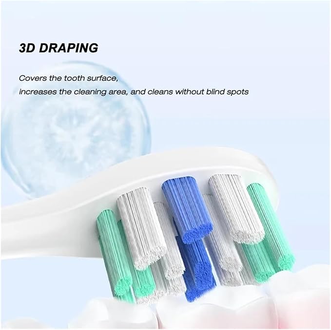 6pcs Toothbrushes HeadCompatible For UsmileY1S/Y4/U1/U2/U3/P1/P4 Soft DuPont Sonic Electric Toothbrush Clean Nozzles(6CircylarPink)