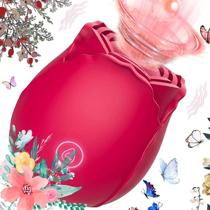 2026 Newly Portable Vibrating Massager -Clitioral Sucker Relaxes Muscles Viboators Toy 10 Modes Couples - for Body and Back Foot Silent Personal for Sports Massage Adult Tools Relaxation XJH-Red04