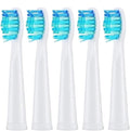 5 Pcs Replacement Brush HeadsCompatible for FW-507/508/515/551/917/959/2011/D1/D3 Electric Toothbrush Bristle(5 Pcs White)