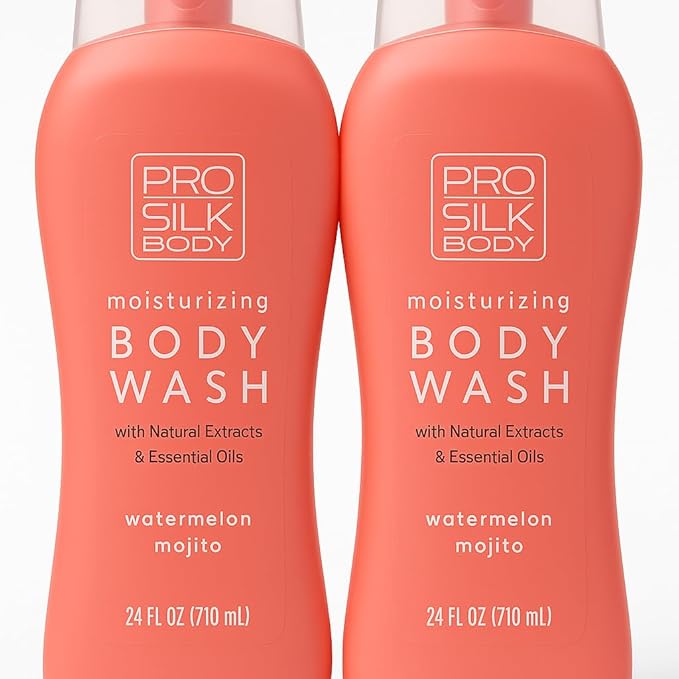 Body Wash SHEA &amp WATERMELON MOJITO with Vitamin E Moisturizing 24 oz Each